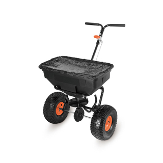 Walk Behind 125lb Spreader for Garden HTS125LB